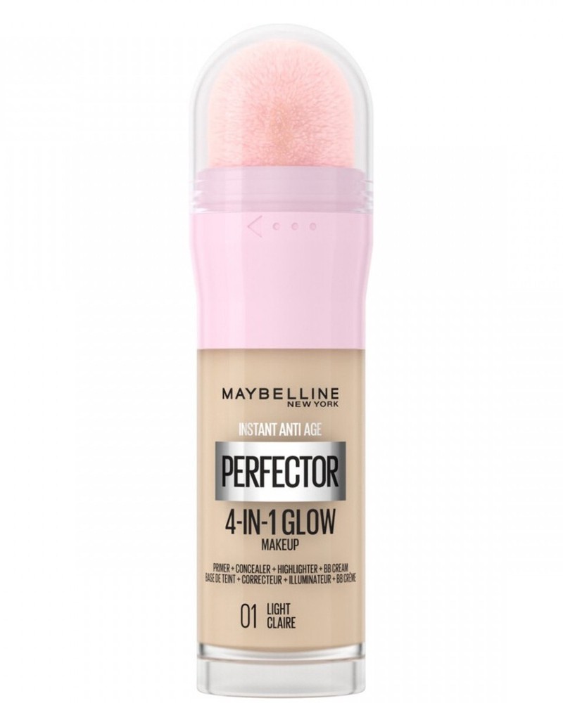 Maybelline Instant Anti Age Perfector 4-in-1 Glow Makeup 20ml – #1.0 (Light)