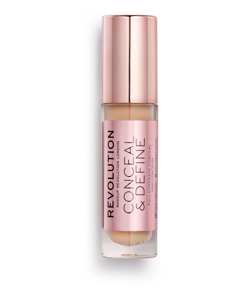 Revolution Beauty Conceal & Define Concealer 4gr – #C8 Revolution Beauty Conceal & Define Concealer 4gr – #C8