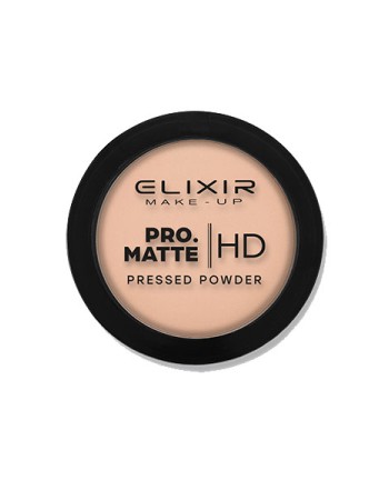 Elixir Πούδρα – PRO. MATTE Pressed Powder HD 9g – #206 (Cookie Dust)