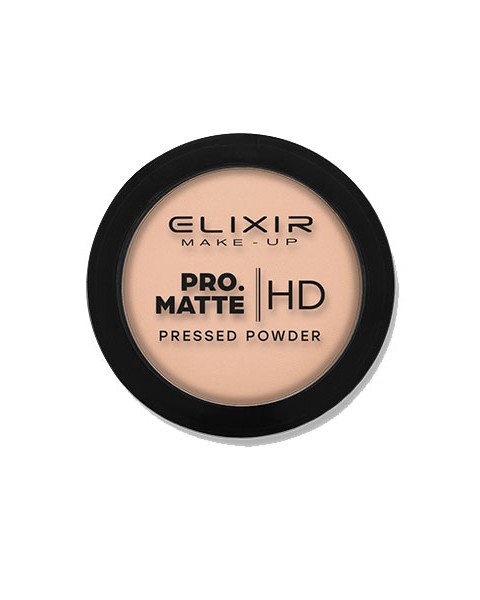 Elixir Πούδρα – PRO. MATTE Pressed Powder HD 9g – #206 (Cookie Dust)