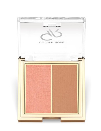 Golden Rose Iconic Blush Duo 6g – #01 ROSE & NUDE