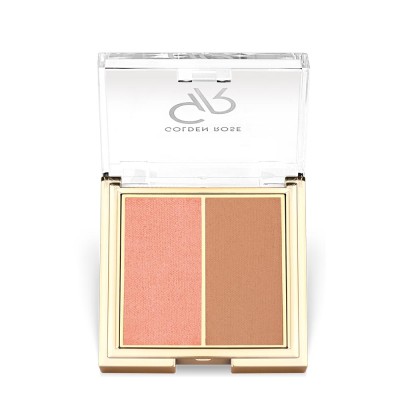 Golden Rose Iconic Blush Duo 6g – #01 ROSE & NUDE
