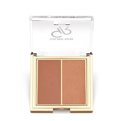 Golden Rose Iconic Blush Duo 6g – #05 WARM PEARL