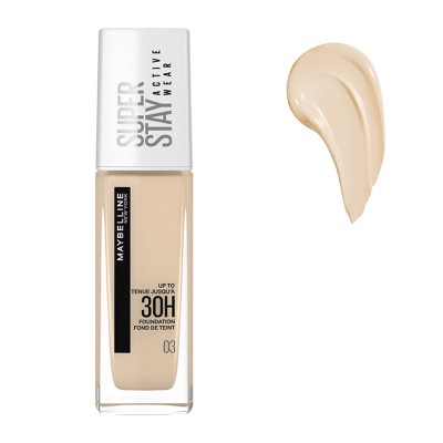 Maybelline Super Stay 30H Full Coverage Foundation 30ml #03 True Ivory