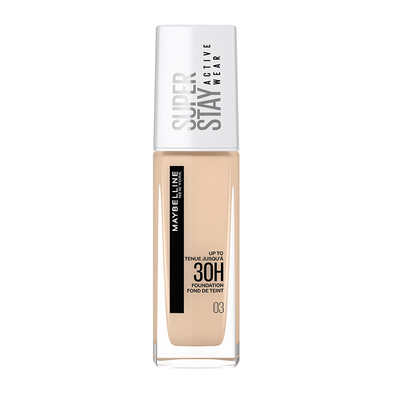 Maybelline Super Stay 30H Full Coverage Foundation 30ml #03 True Ivory