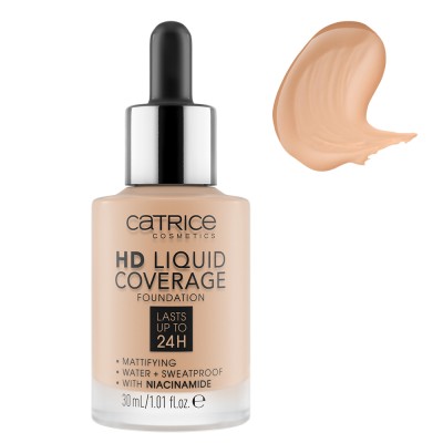 Catrice HD Liquid Coverage Liquid Make Up Foundation 30ml #030 Sand Beige Catrice HD Liquid Coverage Liquid Make Up Foundation 30ml #030 Sand Beige