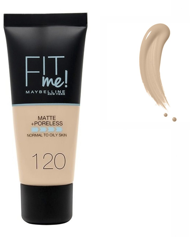 Maybelline Fit Me Matte + Poreless Foundation 30ml #120 Classic Ivory