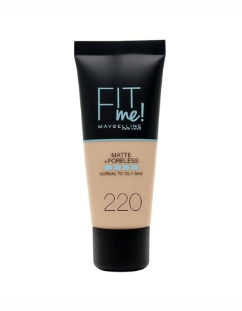 Maybelline Fit Me Matte + Poreless Foundation 30ml #220 Natural Beige