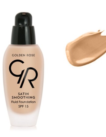 Golden Rose Satin Smoothing Fluid Foundation SPF15 34ml - #34