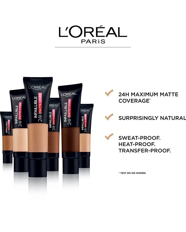 L'Oreal Infallible 24h Matte Cover 30ml #175 Sand