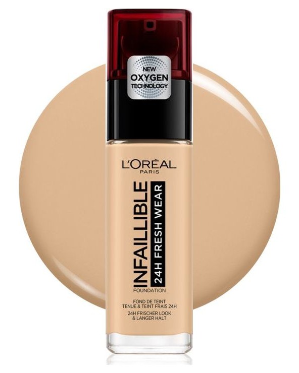 L'Oreal Infaillible 24H Fresh Wear 30ml #100 Linen