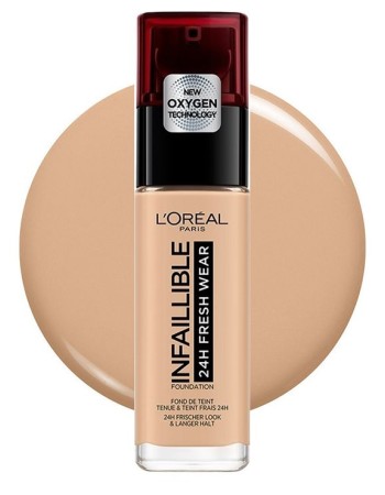 L'Oreal Infaillible 24H Fresh Wear 30ml #125 Natural Rose