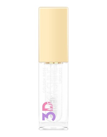 Golden Rose 3D Mega Shine Lipgloss 5.2ml – #101 Clear