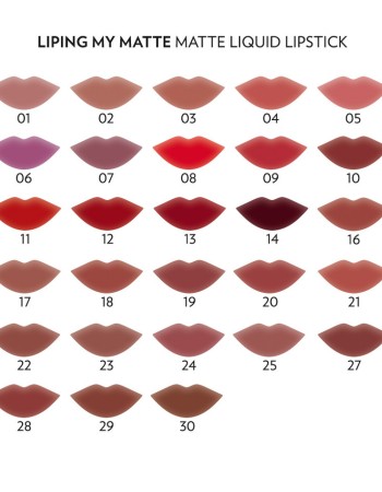 Golden Rose My Matte Lip Ink 5ml #19