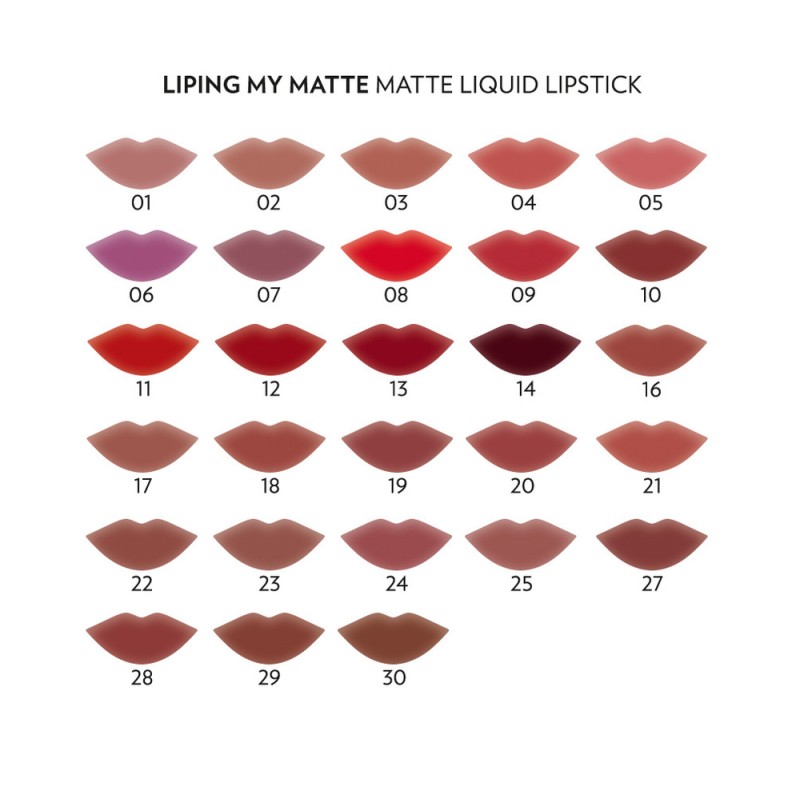 Golden Rose My Matte Lip Ink 5ml #16