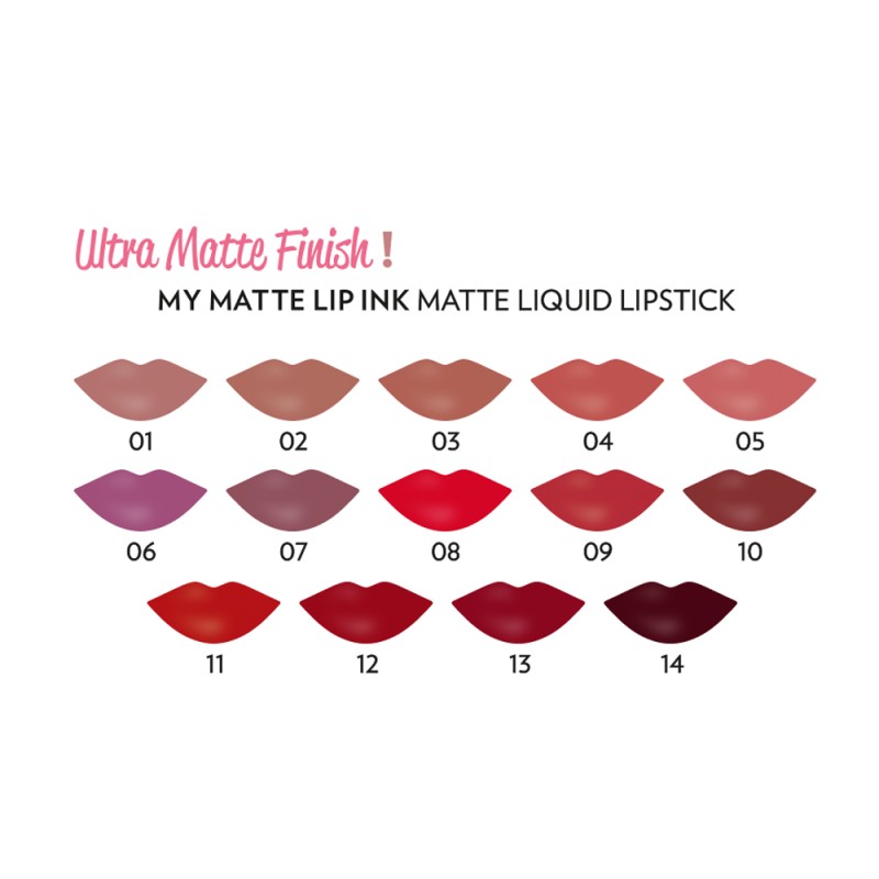Golden Rose My Matte Lip Ink 5ml #06