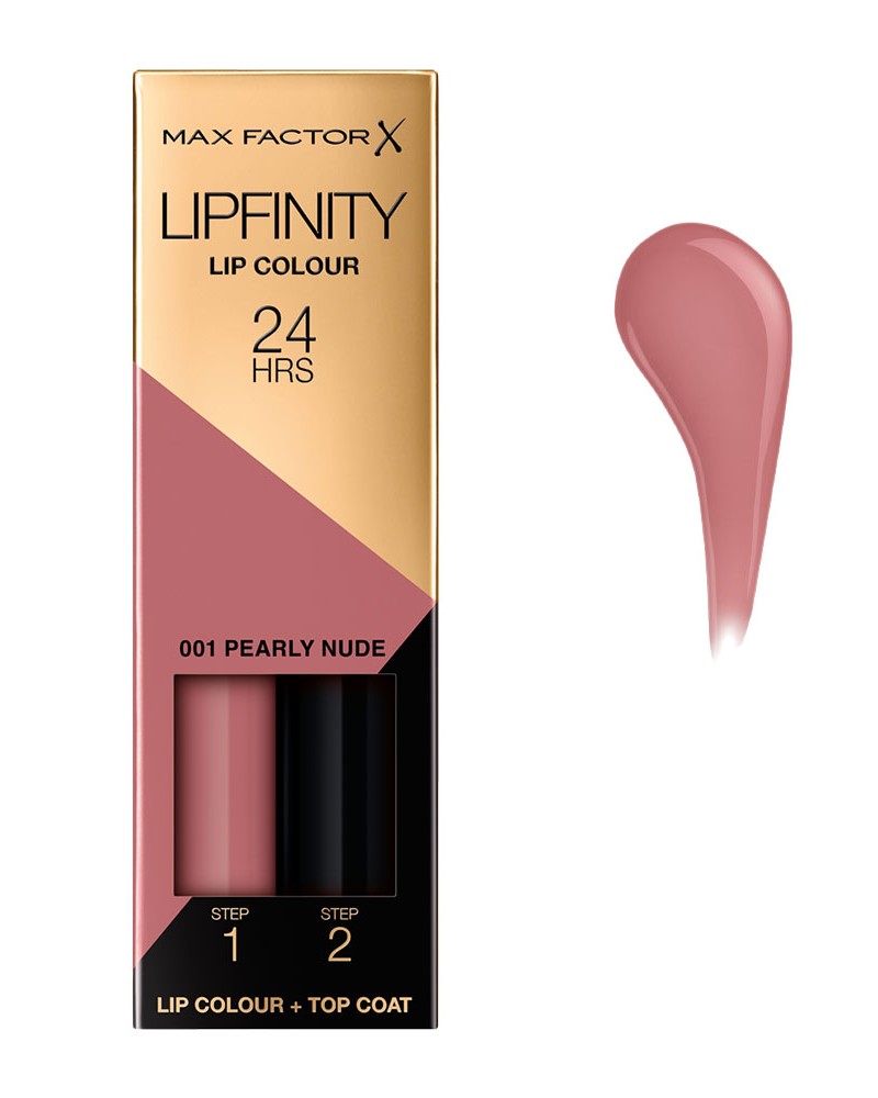 Max Factor Lipfinity 24hrs Lipstick 4,2gr #001 Pearly Nude