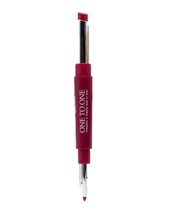 Face Complex One To One Lipstick Waterproof + Lipliner Waterproof #08