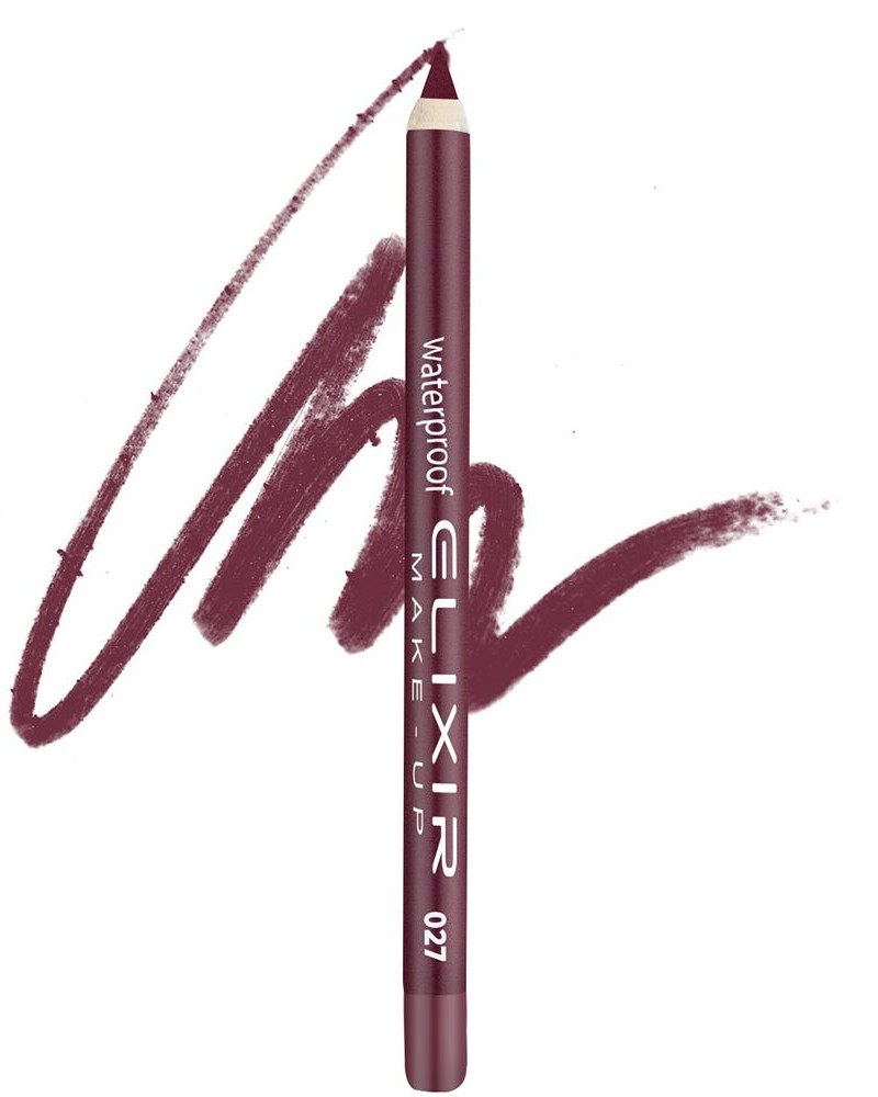 Elixir Αδιάβροχο Μολύβι χειλιών – #027 (Grape Twist)