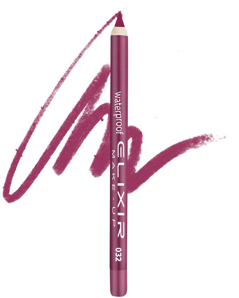 Elixir Αδιάβροχο Μολύβι χειλιών – #032 (Amaranth Pink)
