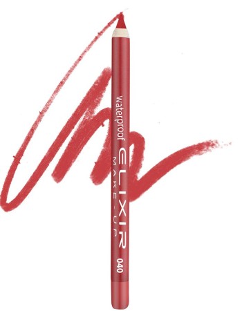 Elixir Αδιάβροχο Μολύβι χειλιών – #040 (Coral Red)