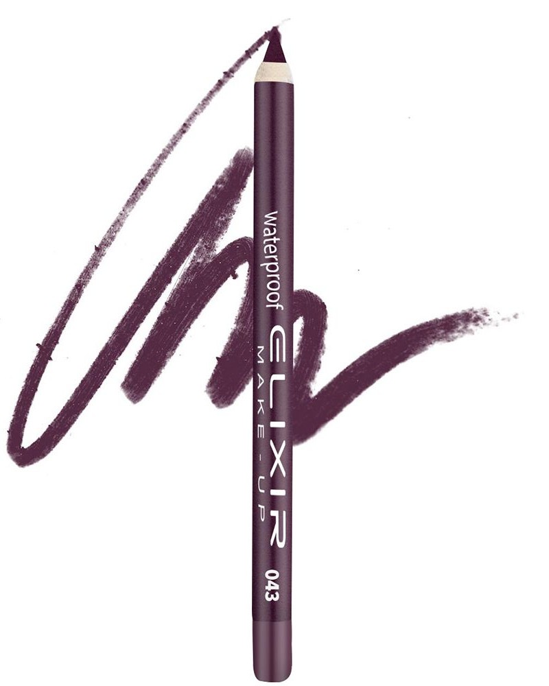 Elixir Αδιάβροχο Μολύβι χειλιών – #043 (Midnight Mauve)