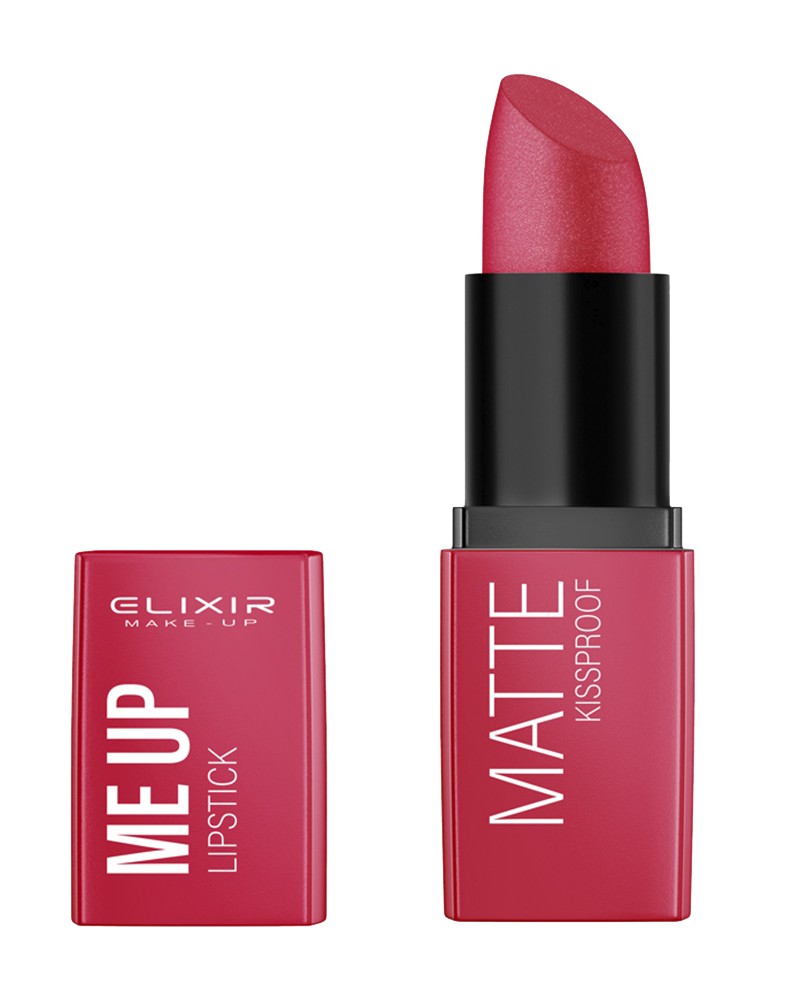 ELIXIR Matte Me Up Kissproof Lipstick 3g #018 (LAVA RED)
