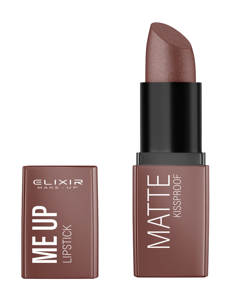 ELIXIR Matte Me Up Kissproof Lipstick 3g #021 (ROASTED COCOA)