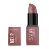 ELIXIR Satin Me Up Kissproof Lipstick 3g #004 (METALLIC DARK ALMOND)