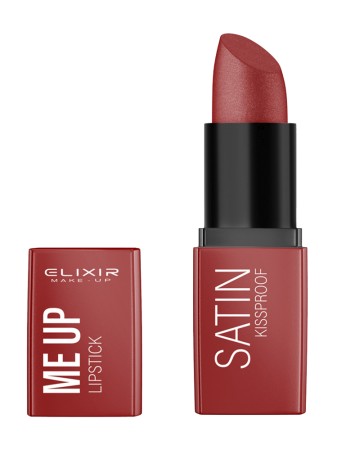 ELIXIR Satin Me Up Kissproof Lipstick 3g #042 (BLUSHY BROWN)