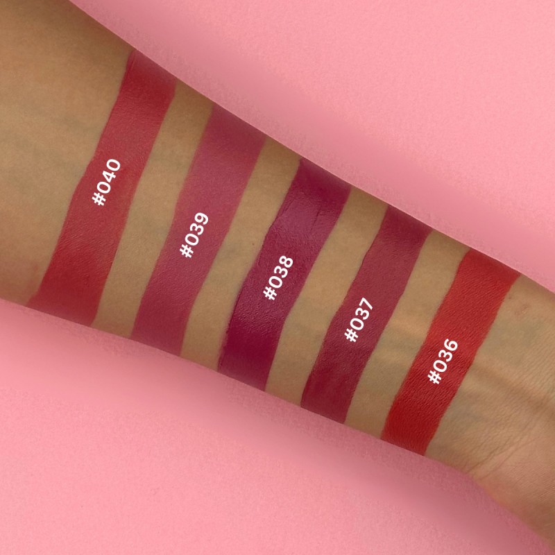 ELIXIR Satin Me Up Kissproof Lipstick 3g #036 (VERMILION)
