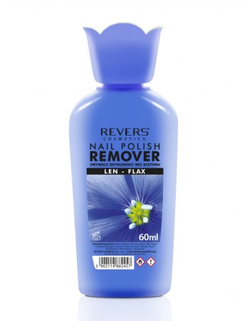 Revers Nail polish remover 60ml #FLAX Revers Nail polish remover 60ml #FLAX