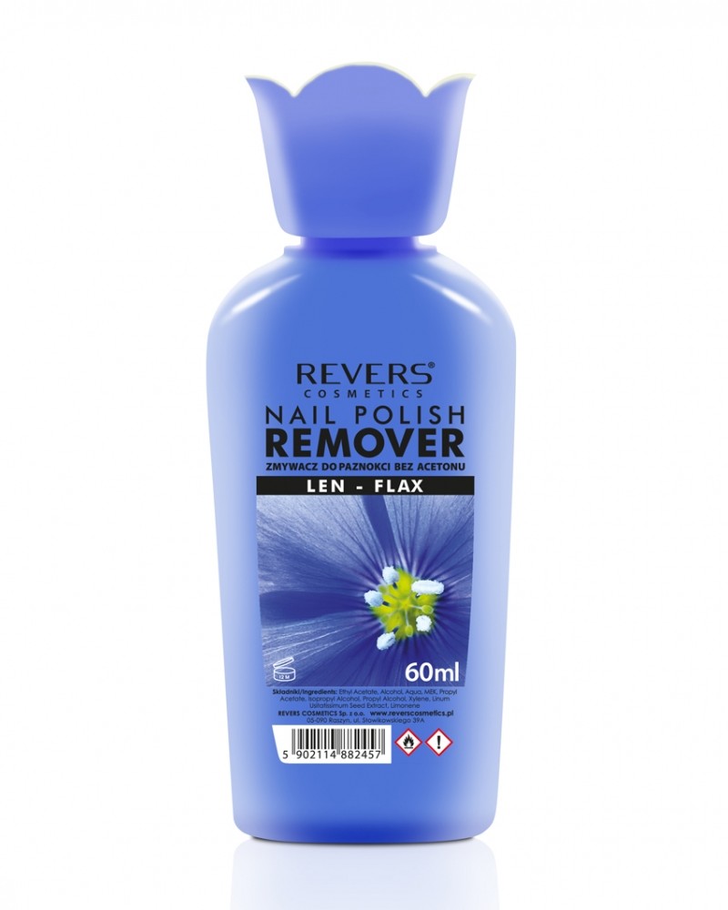 Revers Nail polish remover 60ml #FLAX Revers Nail polish remover 60ml #FLAX