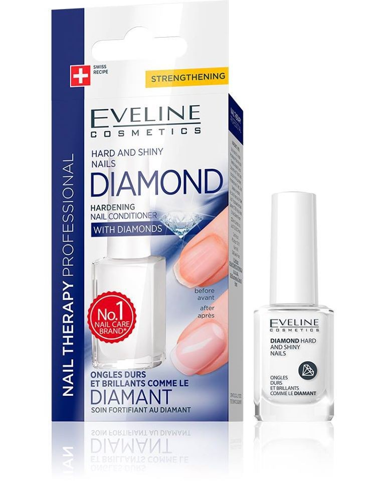 Eveline Nail Therapy Diamond Power & Shine 12ml Eveline Nail Therapy Diamond Power & Shine 12ml