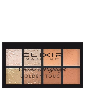 Elixir Παλέτα Contour & Highlight GOLDEN TOUCH #844B