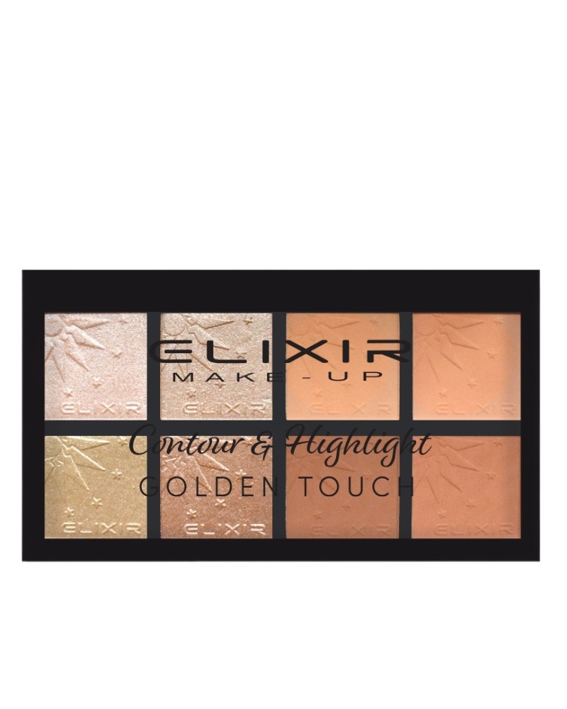Elixir Παλέτα Contour & Highlight GOLDEN TOUCH #844B