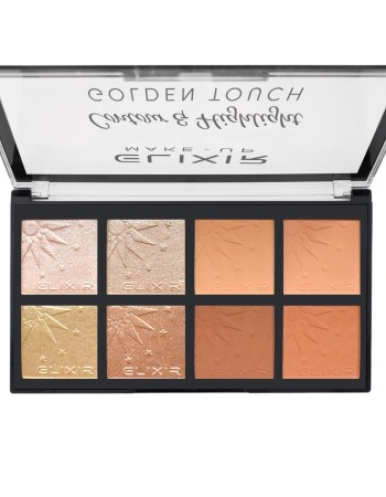 Elixir Παλέτα Contour & Highlight GOLDEN TOUCH #844B
