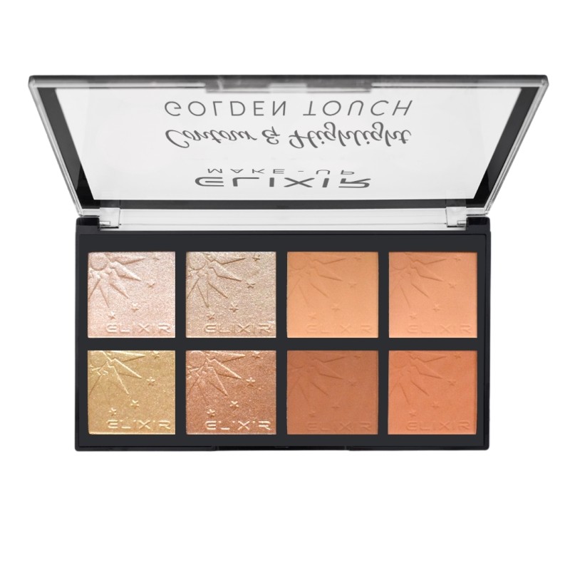Elixir Παλέτα Contour & Highlight GOLDEN TOUCH #844B