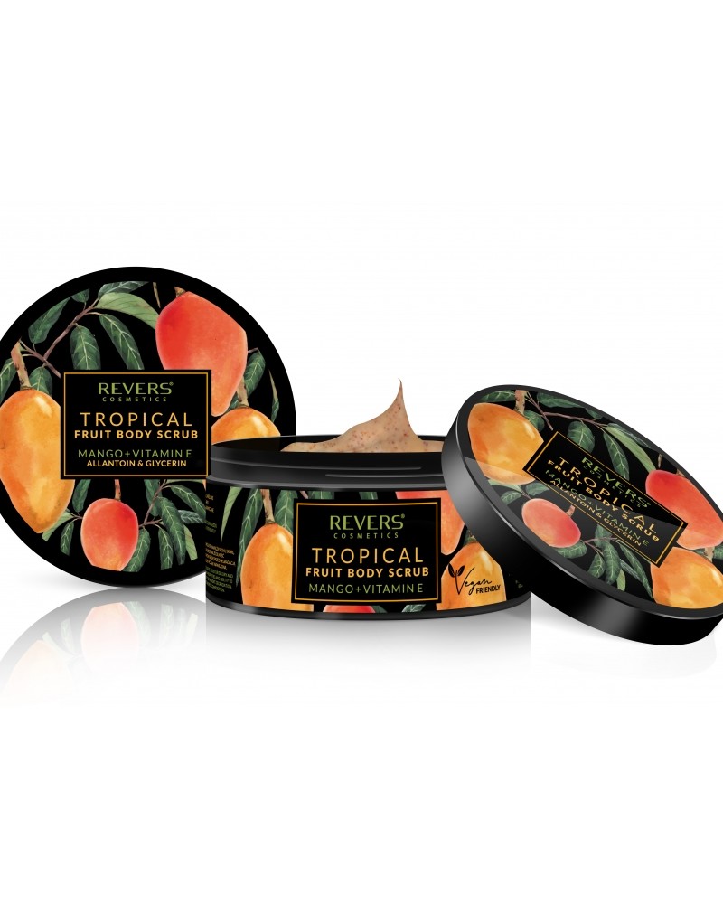 Revers Coarse-grained body scrub TROPICAL FRUIT with mango extract 200ml
