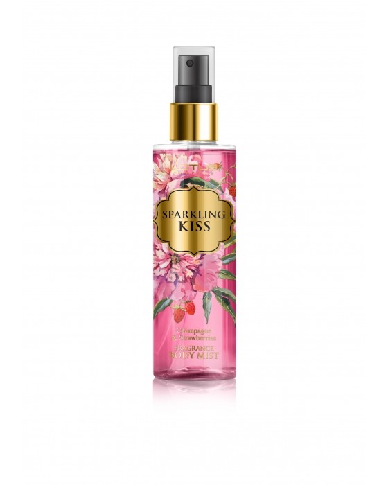Revers LOTUS BODY MIST SPARKLING KISS Champagne & Strawberries 210ml Revers LOTUS BODY MIST SPARKLING KISS Champagne & Strawberries 210ml