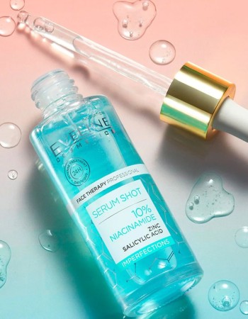 Eveline Serum Shot 10% Niacinamide | Ορός Ενυδάτωσης Για Το Πρόσωπο 30ml