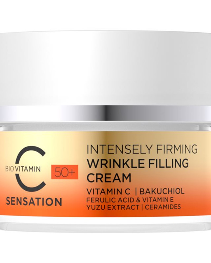 Eveline Bio Vitamin C Intensely Firming Wrinkle Filling Cream 50+ (50ml)