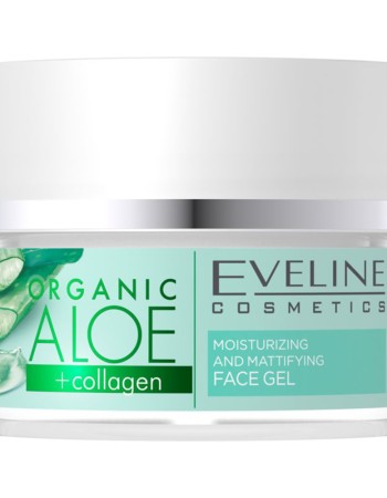 Eveline Organic Aloe Face Cream Gel 50ml (Ενυδατική)