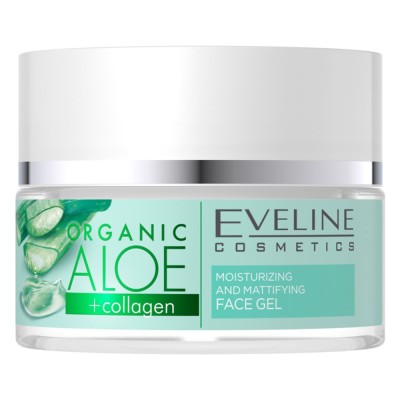 Eveline Organic Aloe Face Cream Gel 50ml (Ενυδατική)