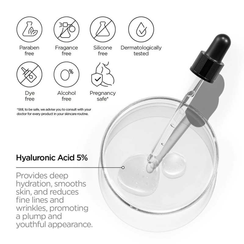 Revox  Just Hyaluronic Acid 5% Hydrating Fluid | Ενυδάτωση Για Το Πρόσωπο 30ml