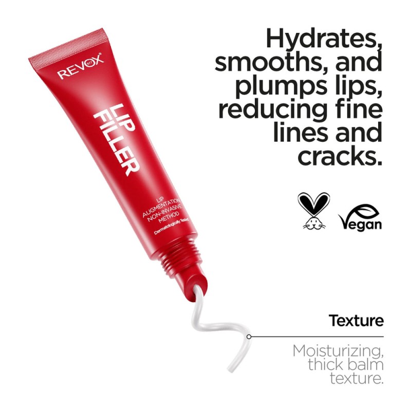 Revox Lip Filler Hyaluronic Acid | Διογκωτικό Χειλιών με Υαλουρονικό Οξύ 12ml