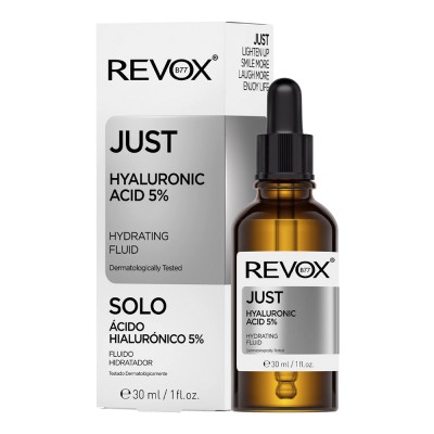 Revox Just Hyaluronic Acid 5% Hydrating Fluid | Ενυδάτωση Για Το Πρόσωπο 30ml Revox Just Hyaluronic Acid 5% Hydrating Fluid | Ενυδάτωση Για Το Πρόσωπο 30ml