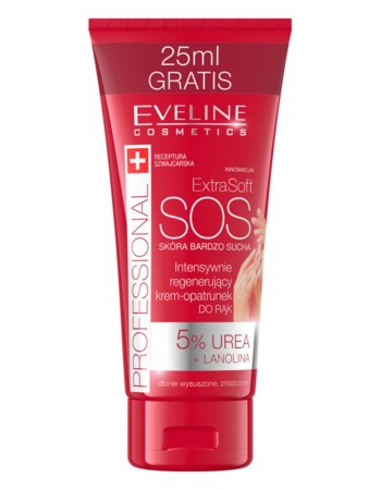 Eveline Extra Soft SOS Hand Cream Very Dry Skin (100ml) Eveline Extra Soft SOS Hand Cream Very Dry Skin (100ml)