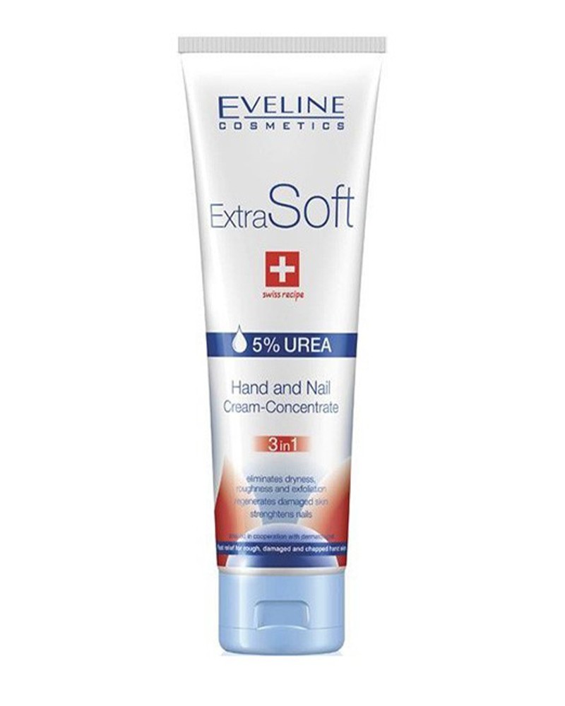 Eveline Extra Soft Hand & Nail Cream Concentrate 3 in 1 (100ml)